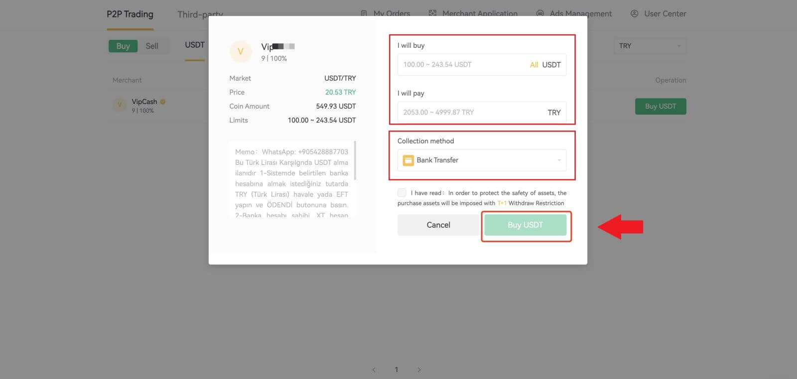 როგორ გავიტანოთ და განახორციელოთ ანაბარი XT.com-ზე