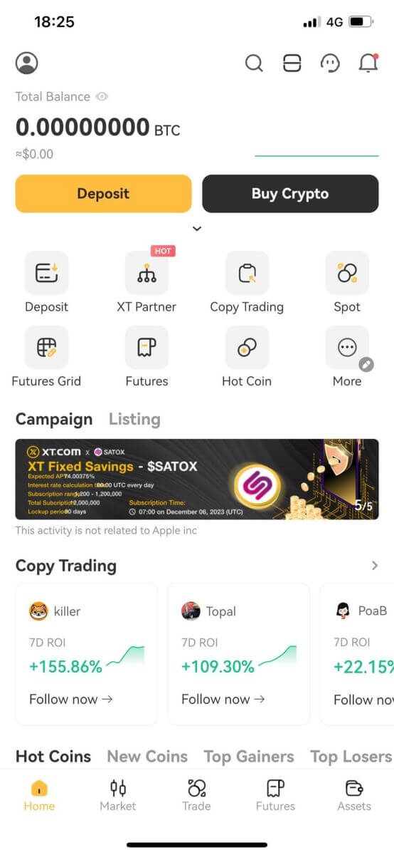 Hvernig á að skrá þig og skrá þig inn á XT.com reikning