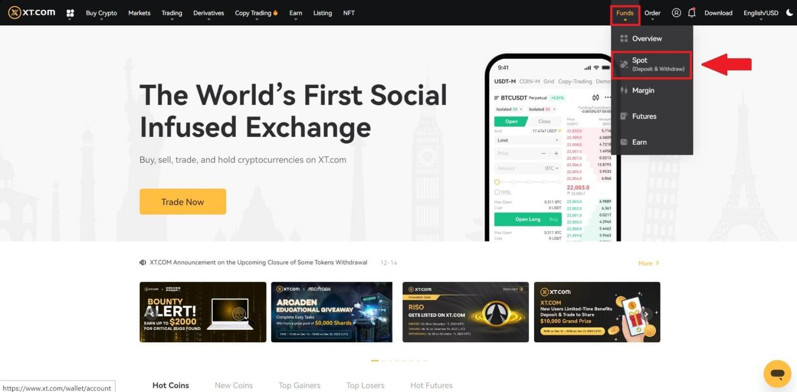 How to Sign in and Withdraw from XT.com How to Sign in and Withdraw from XT.com
